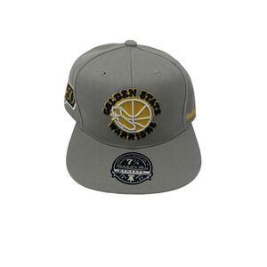 Mitchell & Ness Warriors Fitted Hat 7 1/4 NBA 50th Anniversary Cap
